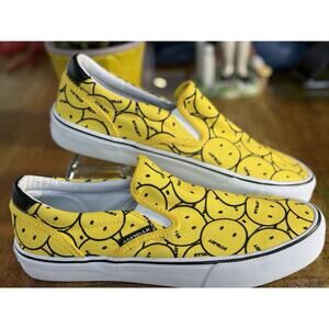 New Airwalk Shoes Sneakers Smile Smiley Face yellow 9 Men’s Unisex